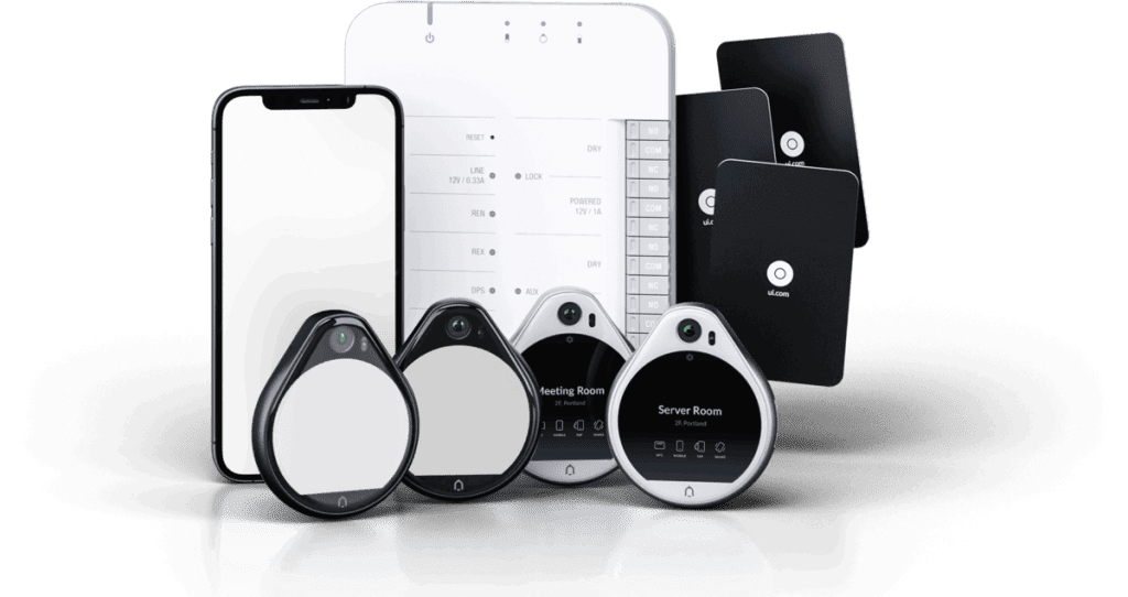 UniFi Access readers, cards and door hub